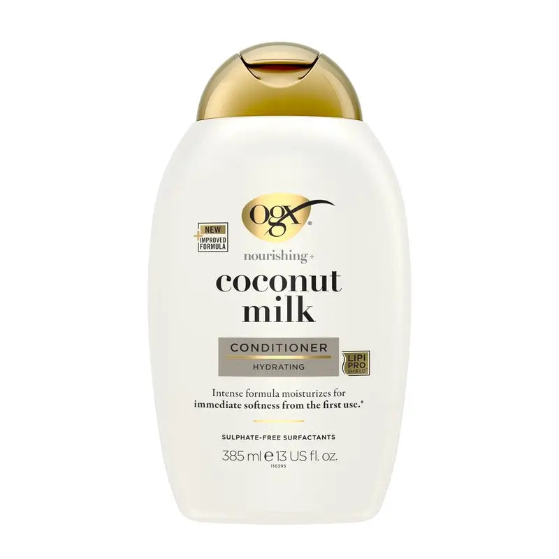 OGX Coconut Milk Conditioner, Dry Hair, 385 ml