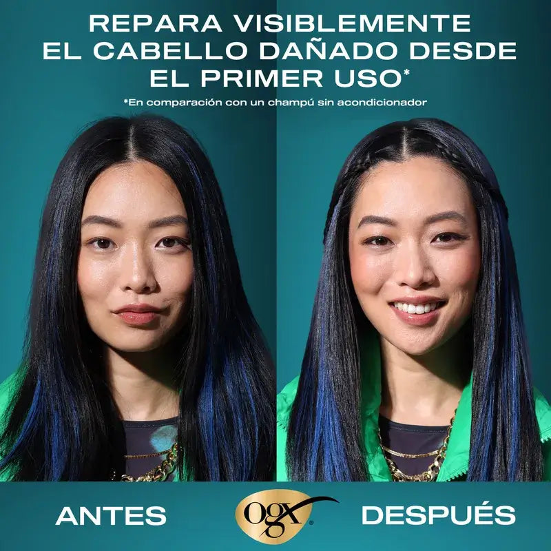 OGX Moroccan Argan Oil Shampoo, Dry & Damaged Hair, 385ml