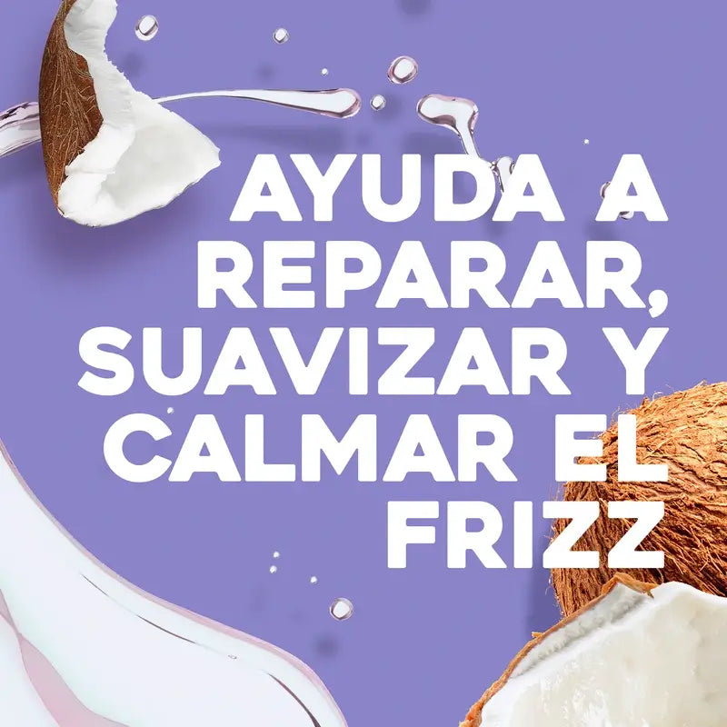 OGX Coconut Miracle Oil Shampoo, Repairs and Revives Damaged Hair, 385 ml