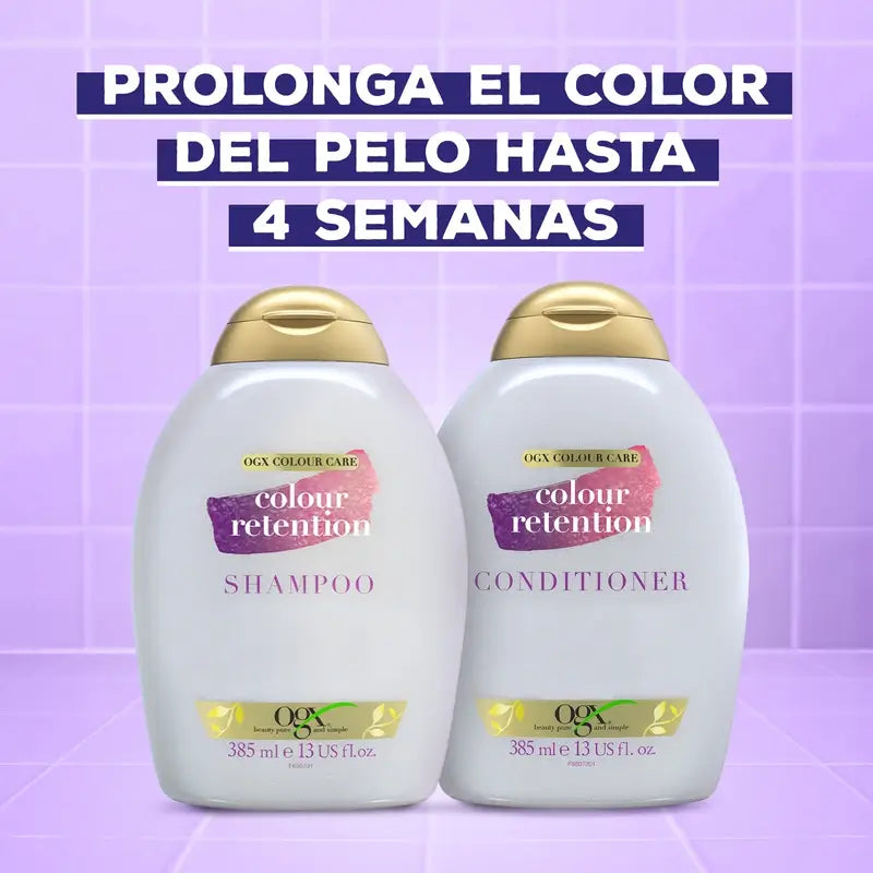 Ogx Colour Retention Shampoo, 385 ml