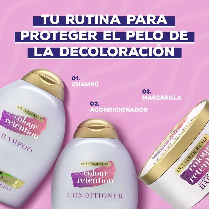 Ogx Colour Retention Shampoo, 385 ml