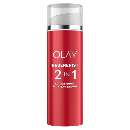 Olay Regenerist 2 in 1 Active Firming Day Cream & Firming Serum, 50 ml