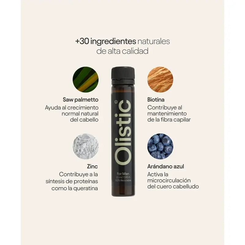 Olistic For Men, Triplo 3 x 28 Doses of 25 ml