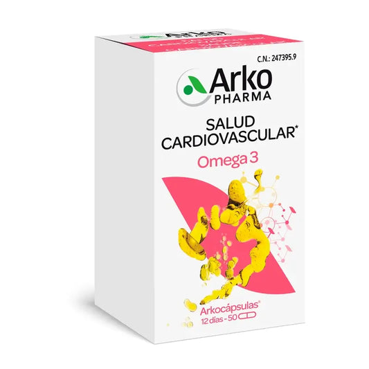 Arkocápsulas Omega 3 50 Capsules Arkopharma