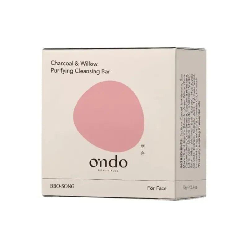 Ondo Beauty 36.5 Charcoal & Willow Purifying Cleansing Stick, 70 gr