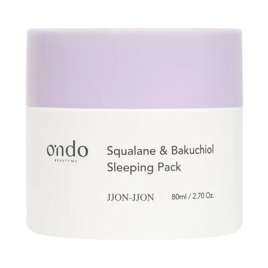 Ondo Beauty 36.5 Squalane & Bakuchiol Sleeping Pack Jjon-Jjon, 80 ml