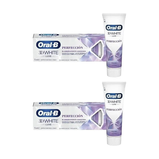 Oral-B 3Dwhite Luxe Perfection Whitening Toothpaste 2X75 Ml