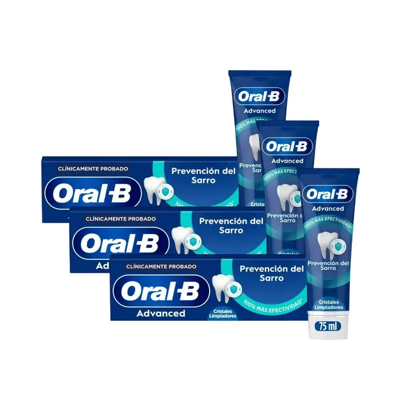 Oral-B Advanced Tartar Prevention, 3X75Ml