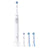 Oral B Braun Electric Toothbrush Io2 White, 2 Brush Heads, 1 pack