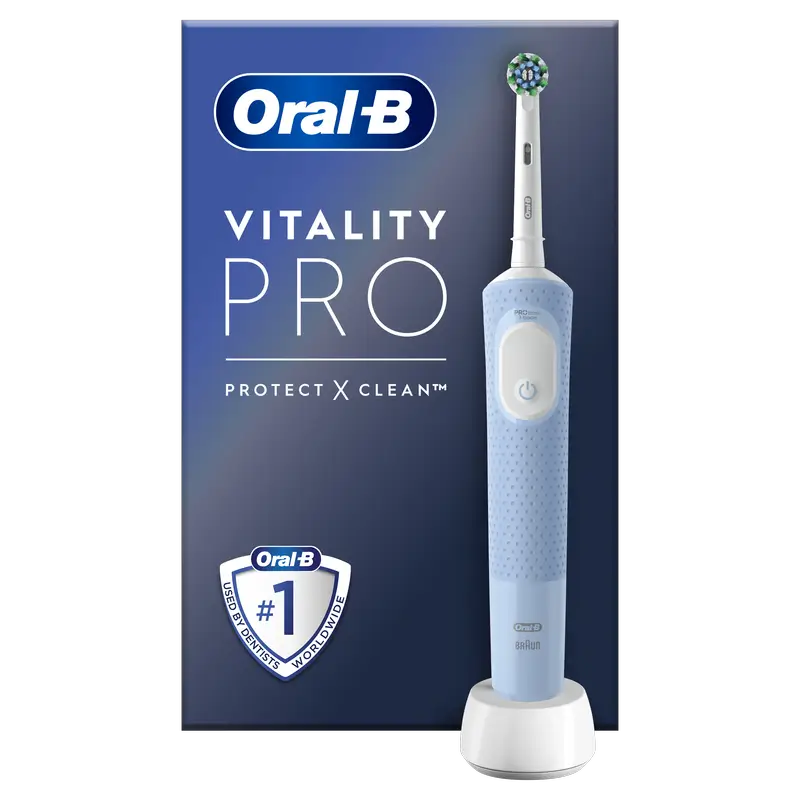 Oral-B Braun Braun Vitality Pro Rechargeable Toothbrush Blue