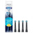 Oral B iO Ultimate Clean Black Replacement Brush Heads, 4-Pack