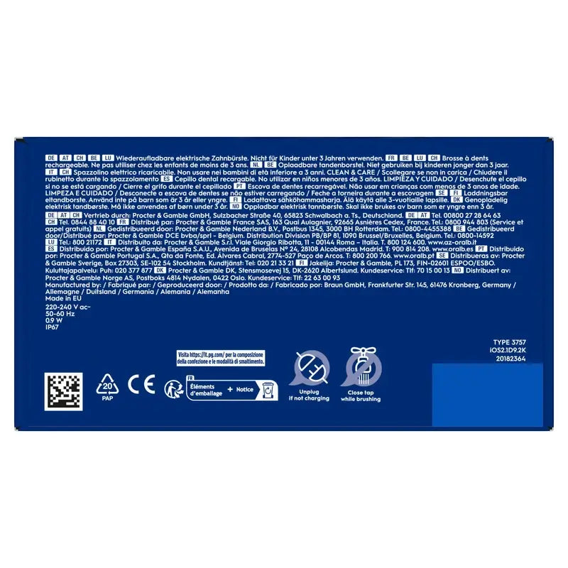 Oral-B Braun iO2 Night Series Black