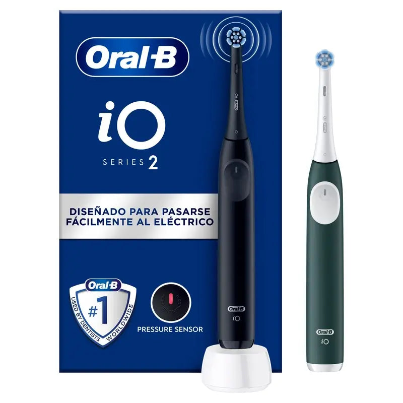 Oral-B Braun iO2 Double Night Pack Series Black / Forest Green