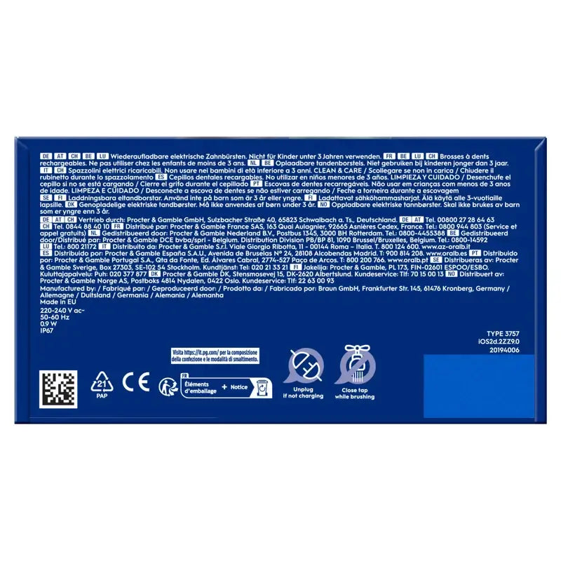 Oral-B Braun iO2 Double Night Pack Series Black / Forest Green