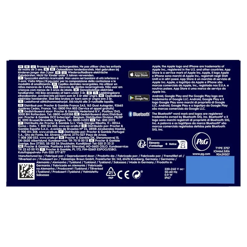 Oral-B Braun iO6 Duo Black/Pink