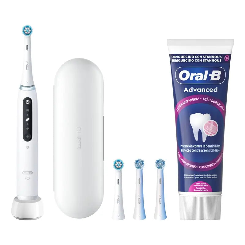 Oral B Braun Oralb Cep Elec Io5Lab Pack 2 Refills & Toothpaste , 1 pack