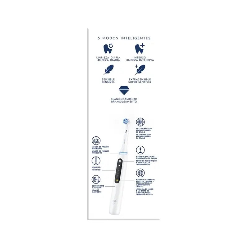 Oral B Braun Oralb Cep Elec Io5Lab Pack 2 Refills & Toothpaste , 1 pack