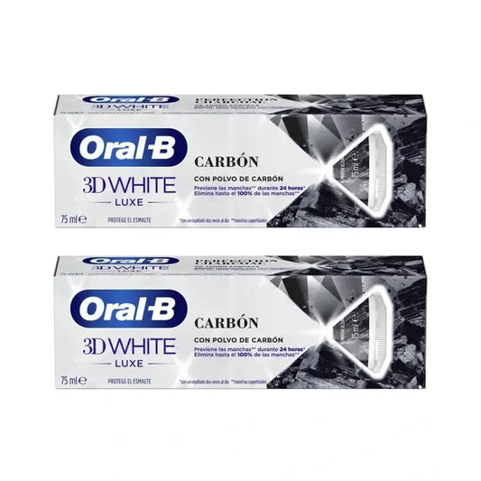 Oral-B Charcoal Toothpaste , 2X75 Ml
