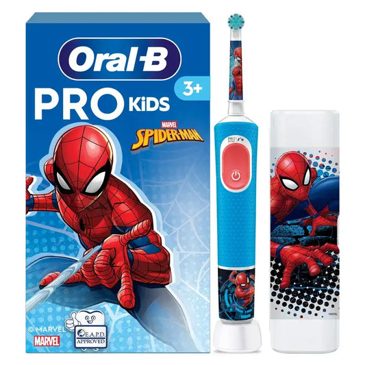Oral-B Vitality Kids Box Rechargeable Toothbrush Spiderman