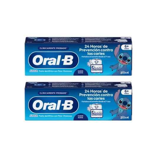 Oral-B Junior Star Wars Toothpaste 2X75 Ml, +6 Years Old