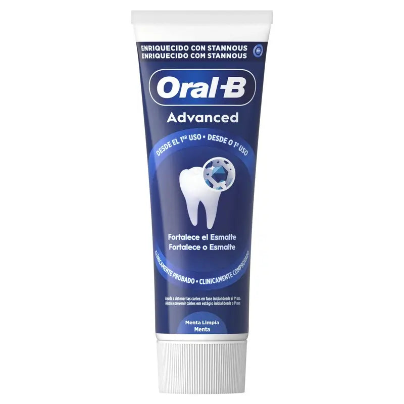 Oral-B Advanced Strengthens Enamel Duplo, 2x75 ml
