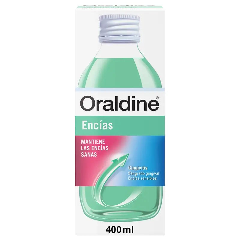 Oraldine Daily Use Anti-Gingivitis Gingival Mouthwash, 400 ml