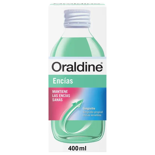Oraldine Daily Use Anti-Gingivitis Gingival Mouthwash, 400 ml