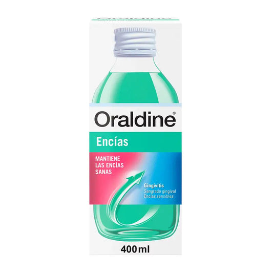 Oraldine GingiVITIS Daily Use Anti-GingiVITIS Mouthwash for Sensitive Gums, 400 ml