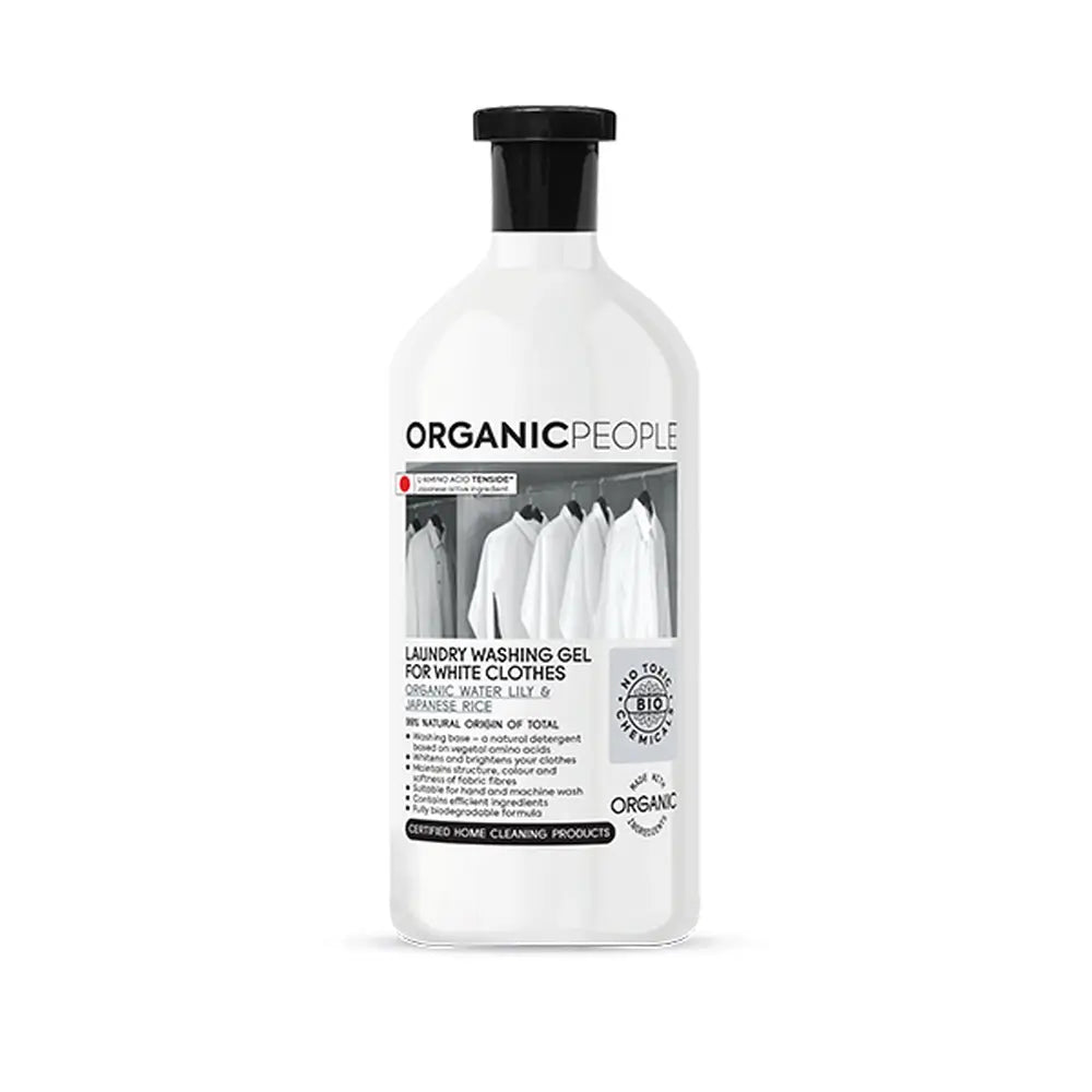 Organic People Organic Water Lily & Japanese Rice Organic Liquid Laundry Detergent, 1000 Ml