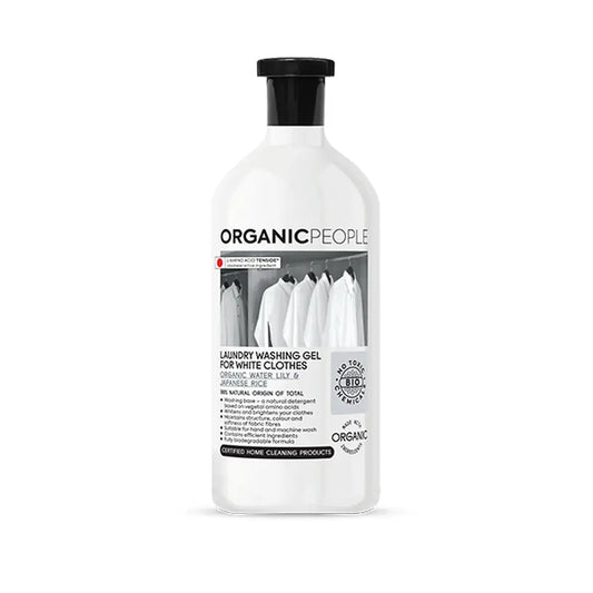 Organic People Organic Water Lily & Japanese Rice Organic Liquid Laundry Detergent, 1000 Ml