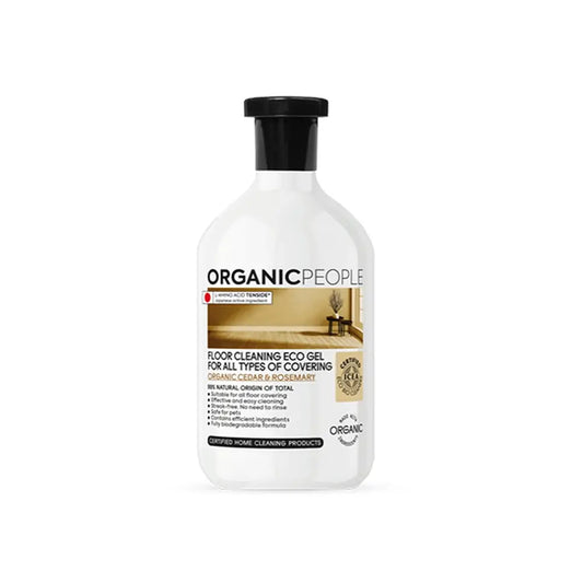 Organic People Organic Floor Gel Cleaner For All Types Of Surfaces. Organic Cedar & Rosemary, 500 Ml