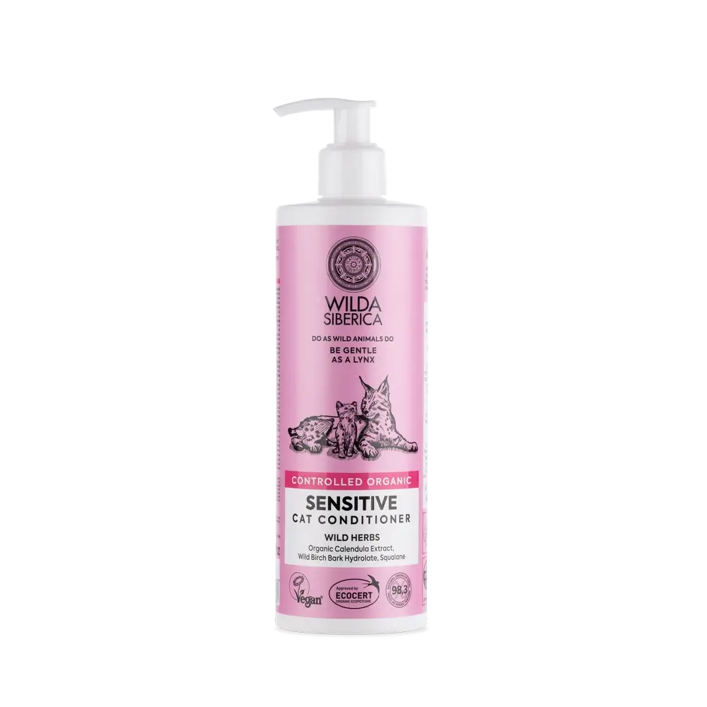 Organic Shop Sensitive Cat Conditioner, 400 Ml