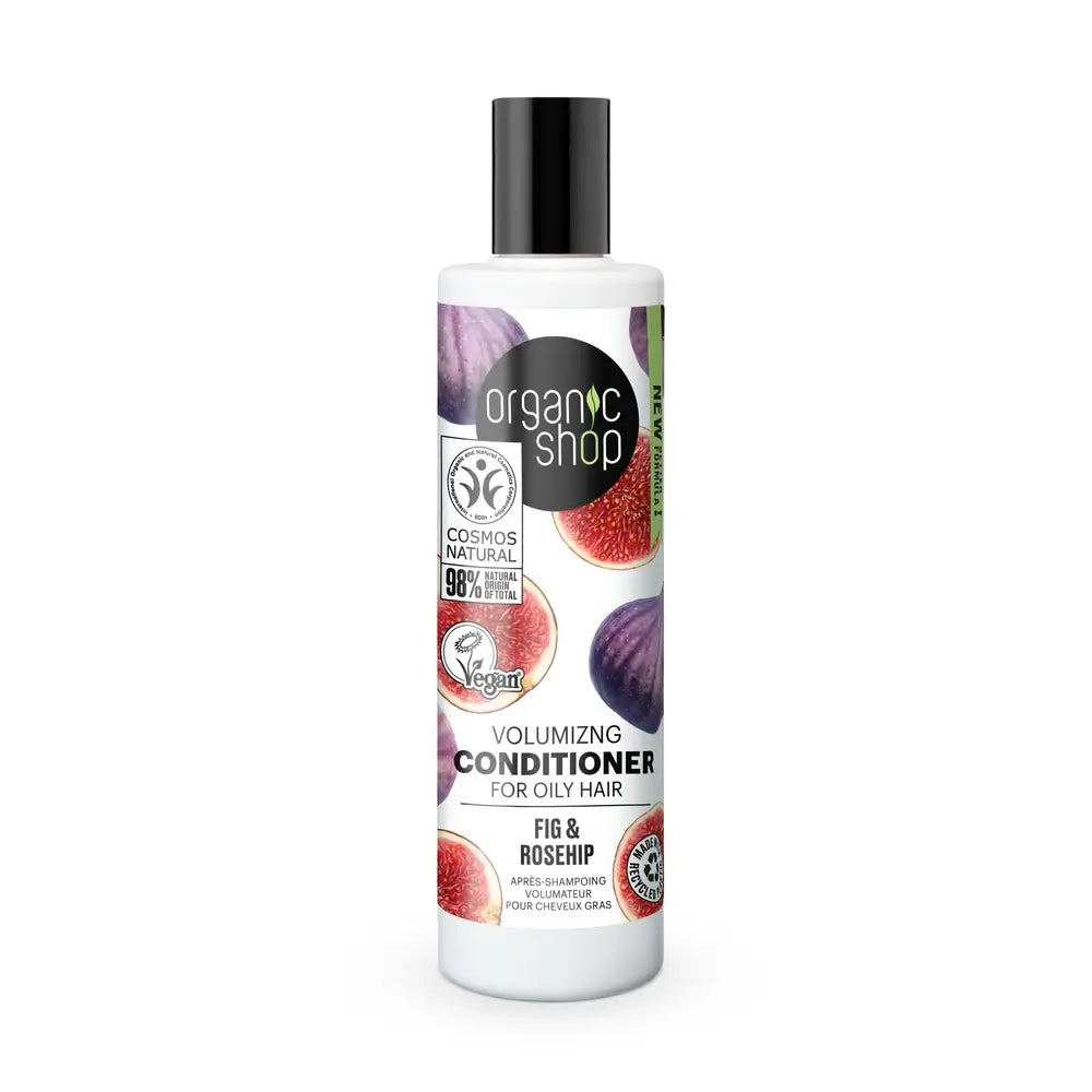 Organic Shop Organic Shop Volumising Conditioner For Greasy Hair Fig & Rosehip, 280 Ml