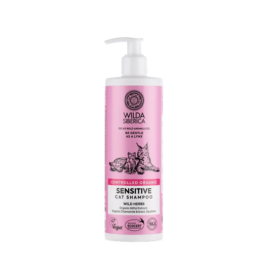 Organic Shop Sensitive Cat Shampoo, 400 Ml