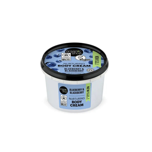 Organic Shop Organic Shop Blackberry & Blueberry Enriched Body Cream, 250 Ml