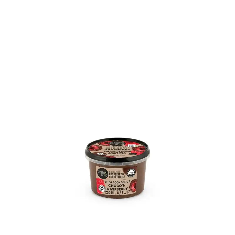Organic Shop Cocoa & Raspberry Body Scrub Choco & Raspberry , 250 ml