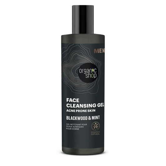 Organic Shop Organic Shop Cleansing Gel For Acneic Skin Oak Bark And Peppermint, 200 Ml