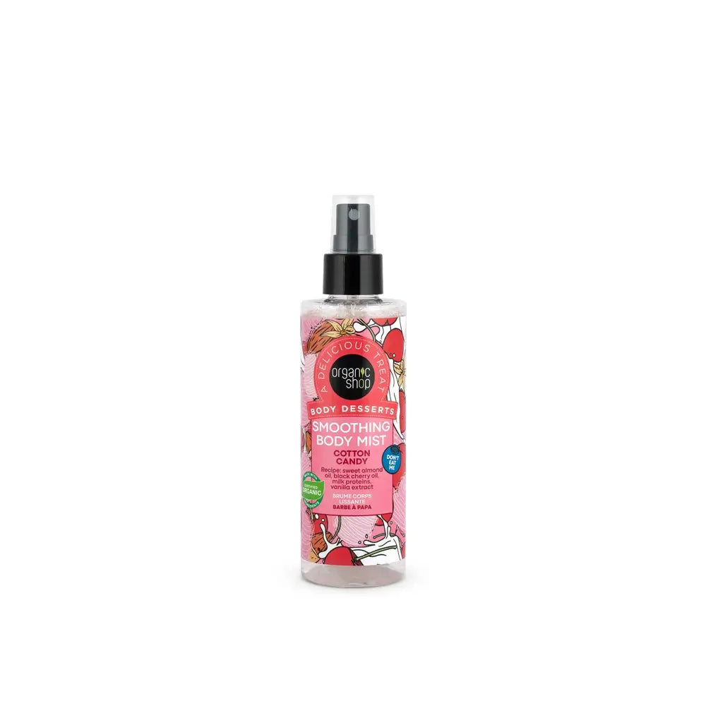 Organic Shop Cotton Candy Body Mist, 200 Ml