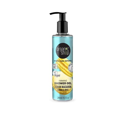 Organic Shop Mix Firming Shower Gel Lemon Macaron , 280 ml