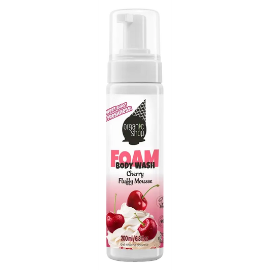Organic Shop Ogs Ice Cherry Mousse Shower Gel , 200 ml