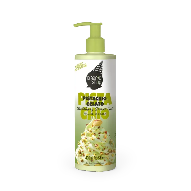 Organic Shop Ogs Ice Pistachio Ice Revitalising Shower Gel , 400 ml