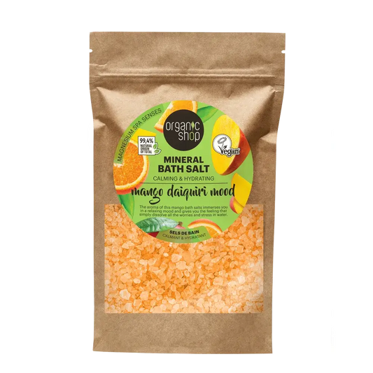 Organic Shop Daiquiri Mood Mango Mineral Bath Salts, 500 G