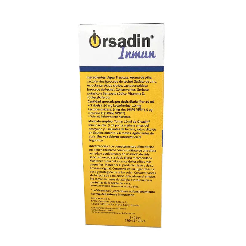 Orsadin Inmum Liquid, 150 ml