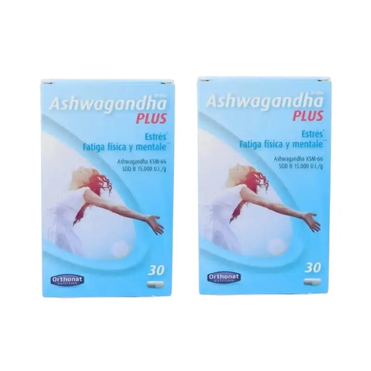 Orthonat Ashwaganda Plus, 2X30 Capsules