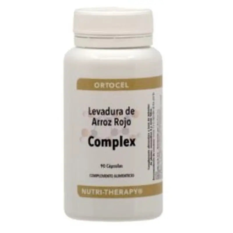 Ortocel Nutri-Therapy Levadura De Arroz Rojo Complex 90 Cápsulas