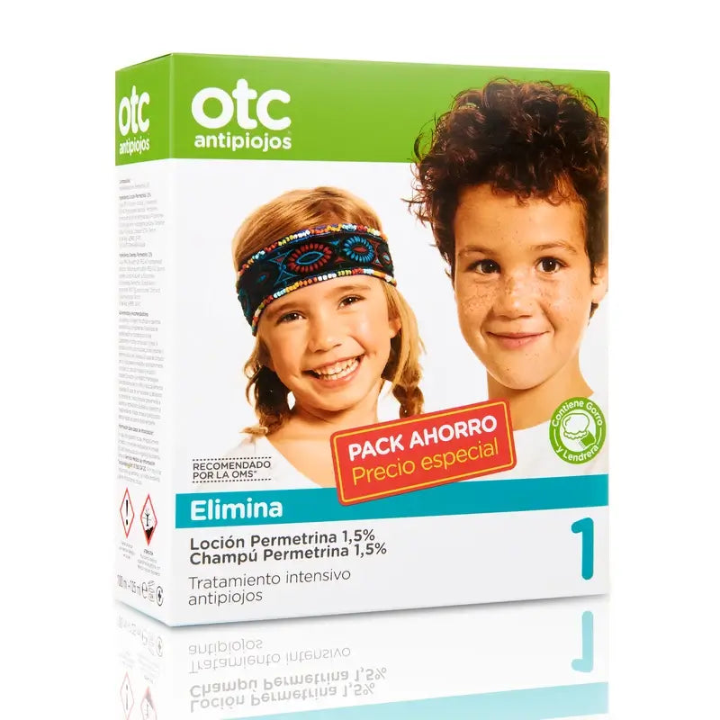 Otc Anti-lice Pack Permethrin Anti-lice and Nits 1,5%.