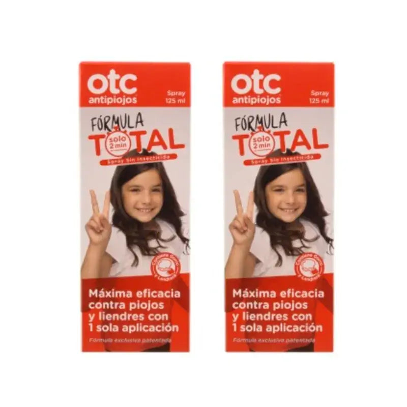 OTC Anti-Lice Spray Total Formula Pack 2 x 125 ml