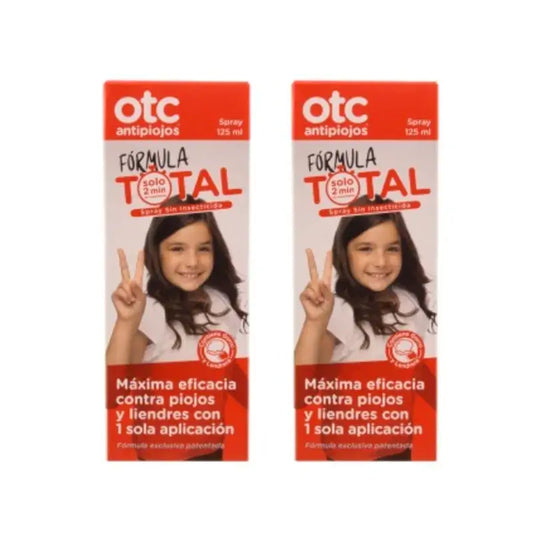 OTC Anti-Lice Spray Total Formula Pack 2 x 125 ml