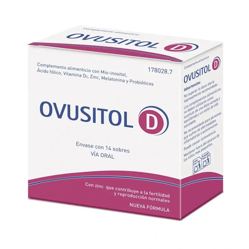 Ovusitol D, 14 Sachets