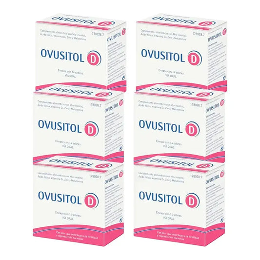 Ovusitol D, Pack 6 x 14 Envelopes